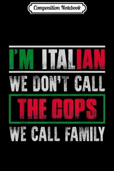 Composition Notebook: I'm Not Loud I'm Italian Funny Italy Shouting Yelling  Journal/Notebook Blank Lined Ruled 6x9 100 Pages