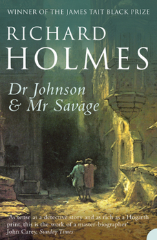 Paperback Dr Johnson and MR Savage Book