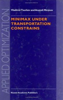 Hardcover Minimax Under Transportation Constrains Book
