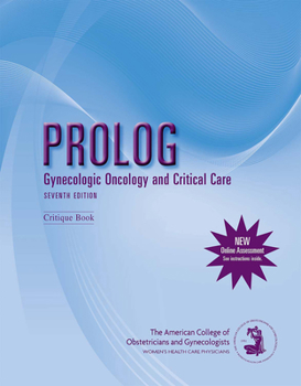 Paperback Prolog: Gynecologic Oncology and Critical Care Book