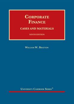 Hardcover Corporate Finance, Cases and Materials (University Casebook Series) Book