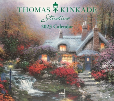 Calendar Thomas Kinkade Studios 2023 Deluxe Wall Calendar Book