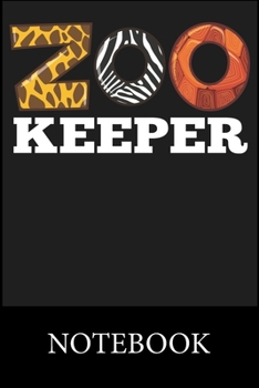Zoo Keeper Notebook: Blank and Lined Paper to Write In for Notes, To Do Lists, Drawing, Meeting Note, Goal Setting,Christmas Halloween Gift