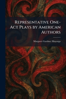 Paperback Representative One-Act Plays by American Authors Book