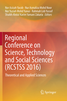 Paperback Regional Conference on Science, Technology and Social Sciences (Rcstss 2016): Theoretical and Applied Sciences Book