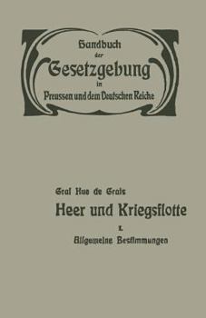 Paperback Heer Und Kriegsflotte: Allgemeine Bestimmungen [German] Book