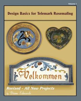 Paperback Design Basics for Telemark Rosemaling Book