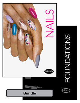 Hardcover Bundle: Milady Standard Nail Technology with Standard Foundations, 8th + Workbook for Milady Standard Nail Technology + Student Workbook for Milady St Book