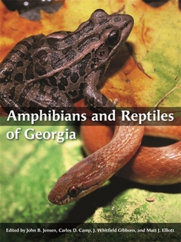 Paperback Amphibians and Reptiles of Georgia Book