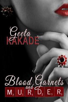 Paperback Blood Garnets and Murder [Large Print] Book