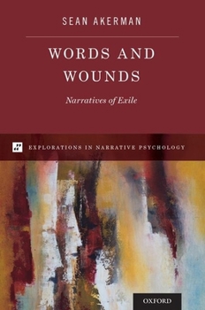 Hardcover Words and Wounds: Narratives of Exile Book