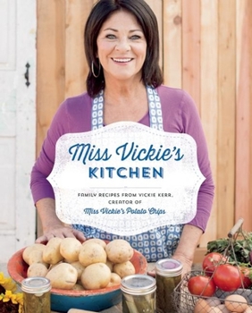 Hardcover Miss Vickie's Kitchen Book
