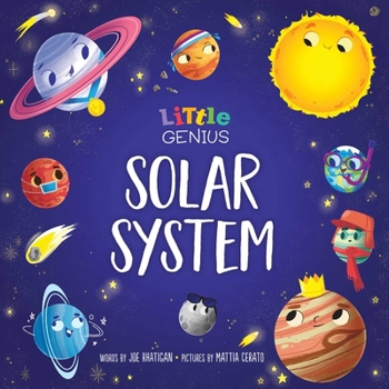 Board book Little Genius Solar System Book