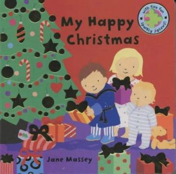 Board book My Happy Christmas (Christmas Sparkly Jigsaws) Book