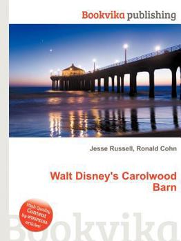 Paperback Walt Disney's Carolwood Barn Book