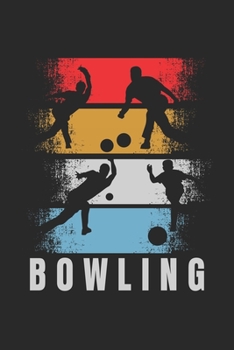 Bowling: Notebook/Diary/Organizer/Dotted pages/ 6x9 inch