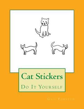 Paperback Cat Stickers: Do It Yourself Book