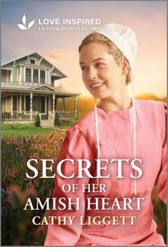 Library Binding Secrets of Her Amish Heart [Large Print] Book