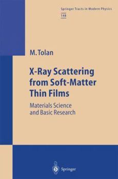 Paperback X-Ray Scattering from Soft-Matter Thin Films: Materials Science and Basic Research Book