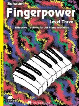 Paperback Fingerpower - Level Three: Effective Technic for All Piano Methods Book