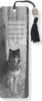 Misc. Supplies Beaded Bkmk Wolf Book