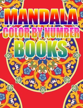 Mandala Color by Number Books: Kids and Adults
