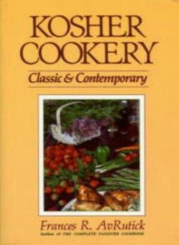 Paperback Kosher Cookery: Classic & Contemporary Book