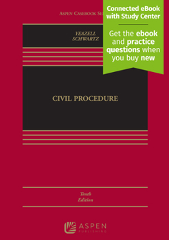 Hardcover Civil Procedure: [Connected eBook with Study Center] Book