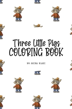 Paperback Three Little Pigs Coloring Book for Children (6x9 Coloring Book / Activity Book) Book