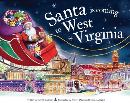 Hardcover Santa Is Coming to West Virginia Book