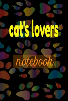 Paperback cat's lovers Notebook: Cute cats Wide Ruled Paper Notebook Journal - Nifty Baby Pink cats Wide Blank Lined Workbook for Teens Kids Students G Book