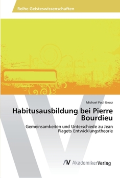 Paperback Habitusausbildung bei Pierre Bourdieu [German] Book