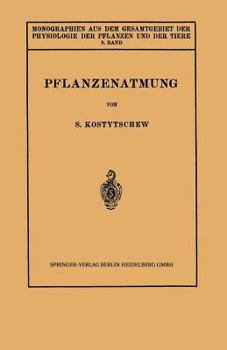 Paperback Pflanzenatmung [German] Book