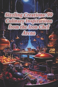 Paperback Sizzling Creations: 99 Culinary Inspirations from the Iron Chef Arena Book