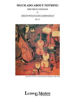Paperback Much Ado, Op. 11 for Violin and Piano Book