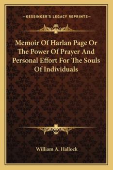 Memoir of Harlan Page