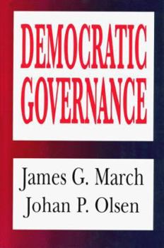 Hardcover Democratic Governance Book