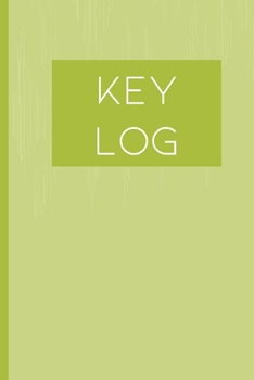 Paperback Key Log: Key Checkout System Registry Book