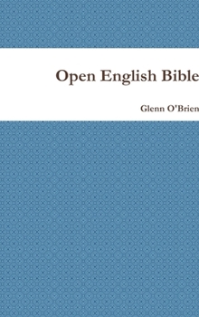 Hardcover Open English Bible Book
