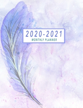 2020-2021 Monthly Planner: 2 Year Jan 2020 - Dec 2021 Daily Weekly And Monthly Planner With Holidays, 24-Month Calendar 2 Year Monthly Planner ... Appointment Notebook Agenda With Holidays)