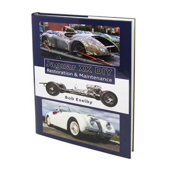 Hardcover Jaguar Xk DIY Restoration & Maintenance Book