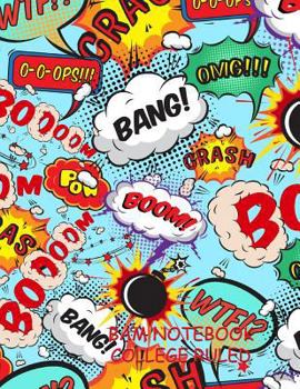 Paperback Bam Notebook College Ruled: 8.5 x 11 inch composition book, 150 pages Book