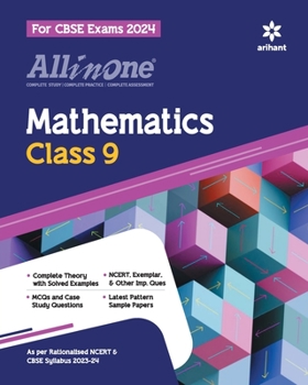 Paperback All In One Class 9th Mathematics for CBSE Exam 2024 Book