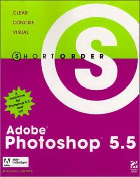 Paperback Short Order Adobe Photoshop 5.5 Book