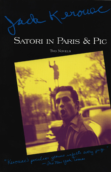Paperback Satori in Paris and Pic Book