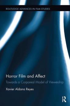 Paperback Horror Film and Affect: Towards a Corporeal Model of Viewership Book