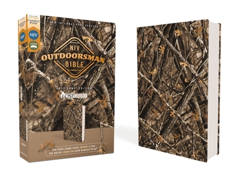 Imitation Leather Niv, Outdoorsman Bible, Lost Camo Edition, Leathersoft, Red Letter Edition, Comfort Print: The Field-Ready Cover Blends in But the Words Stand Out wit Book