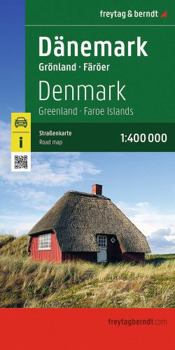 Denmark - Greenland - Faroe Islands, Road Map 1:400.000