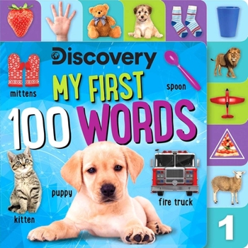 Board book Discovery: My First 100 Words Book