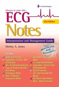 Paperback ECG Notes: Interpretation and Management Guide Book